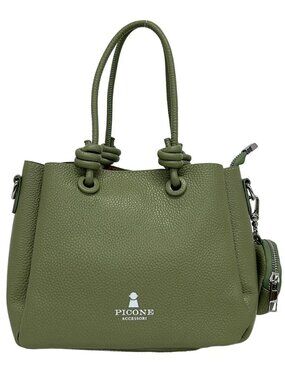 PICONE Green Leather Handbag